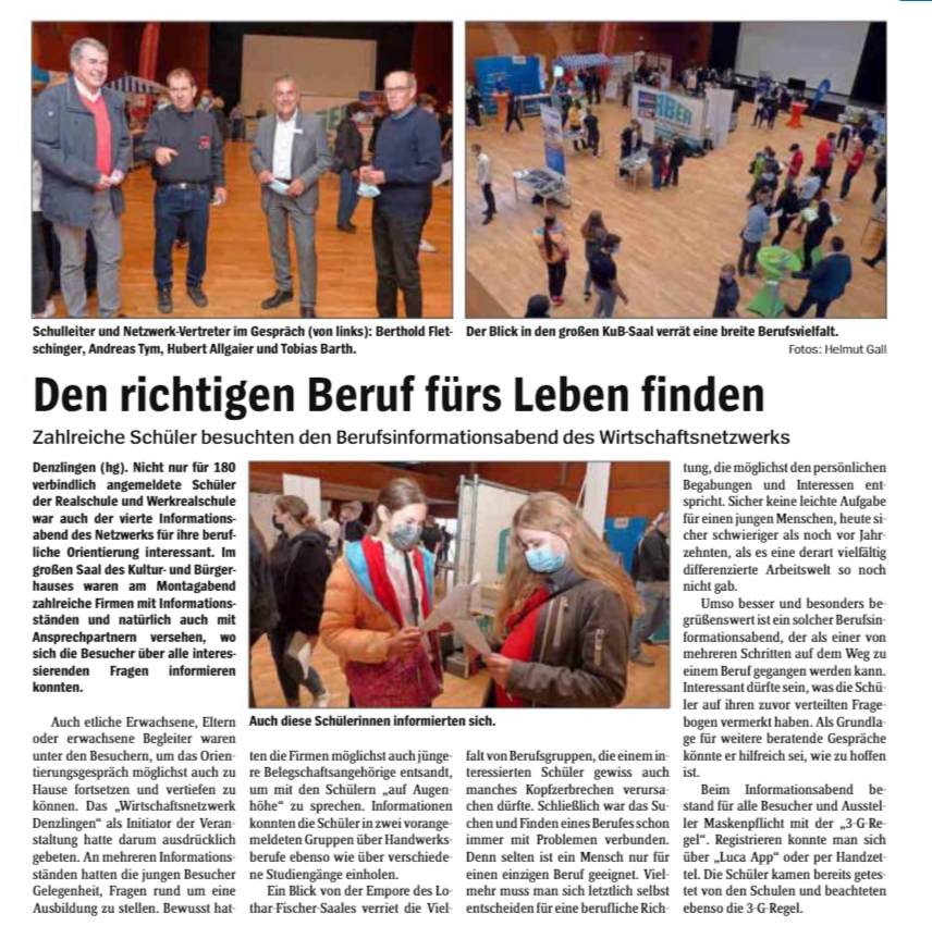 Berufsinformationsabend 