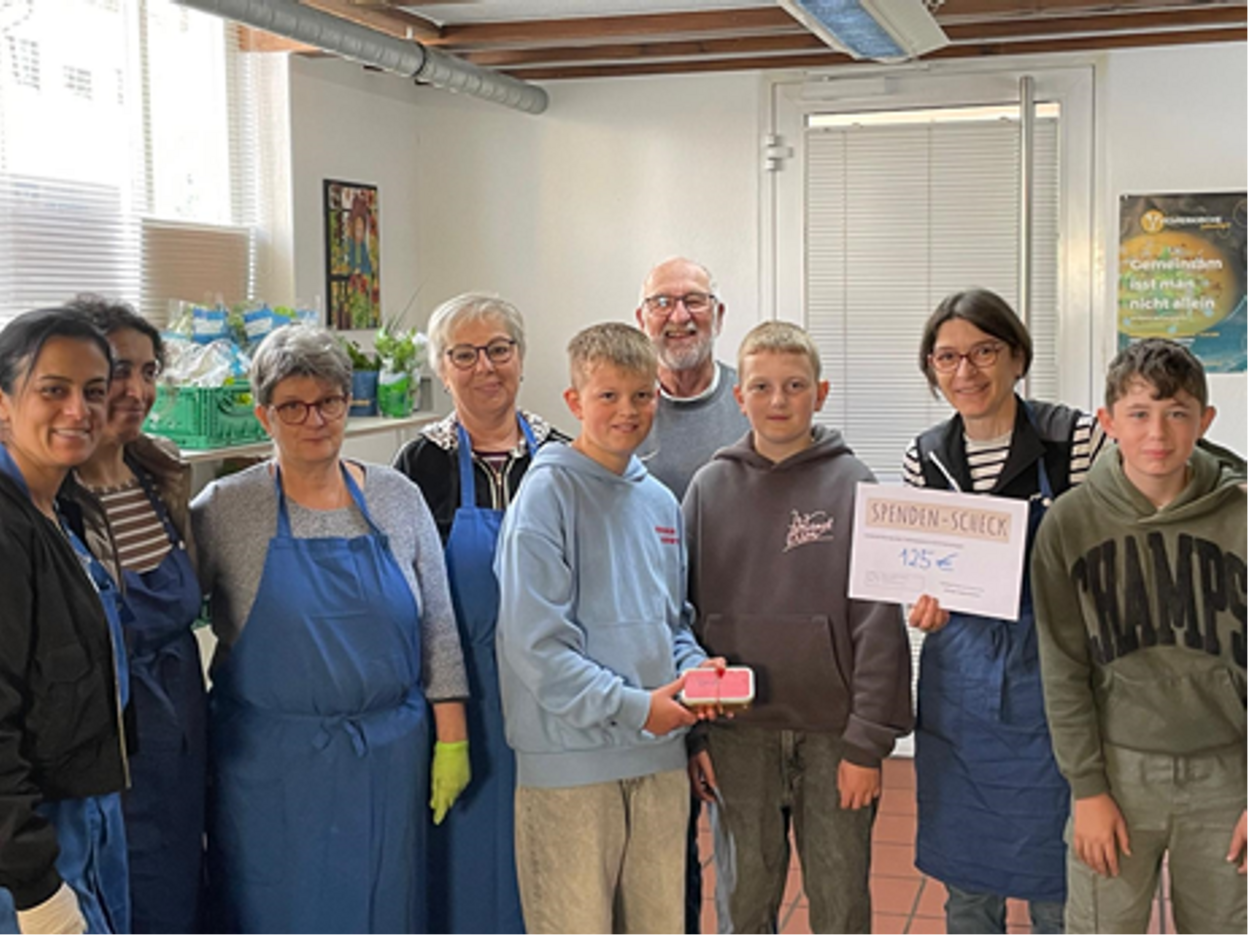 Spendenbergabe an die Tafel Emmendingen