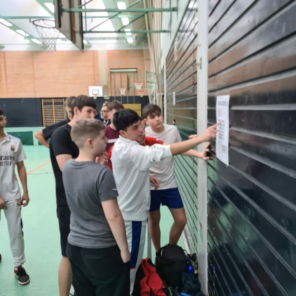 Vlkerballturnier in Klasse 8