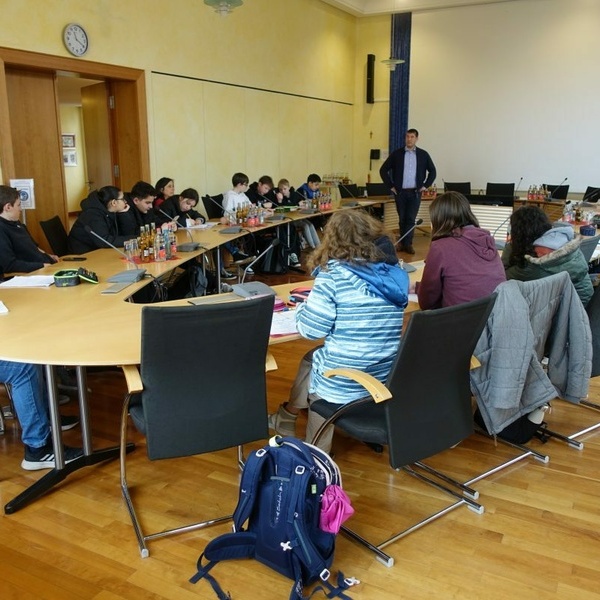 Unser Besuch im Rathaus