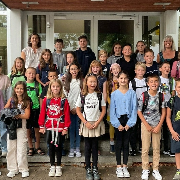 R5a mit Frau Woll, Frau Ganter und Schlerpaten