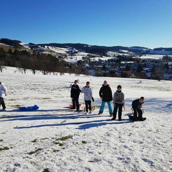 Schnee in St. Peter