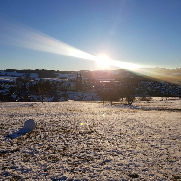 Schnee in St. Peter