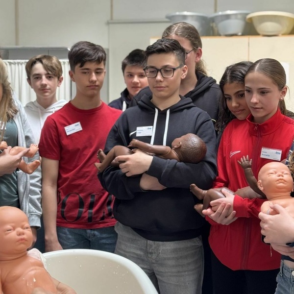 Berufsorientierungsprogramm der Klasse R8c beim Internationalen Bund in Freiburg