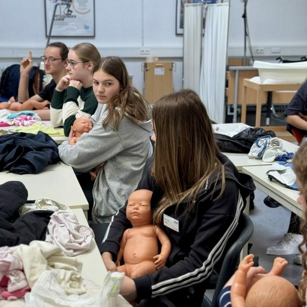 Berufsorientierungsprogramm der Klasse R8c beim Internationalen Bund in Freiburg