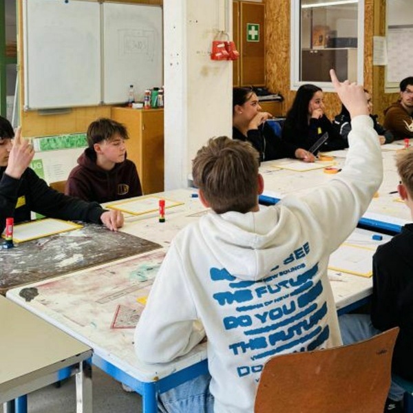 Berufsorientierungsprogramm der Klasse R8c beim Internationalen Bund in Freiburg