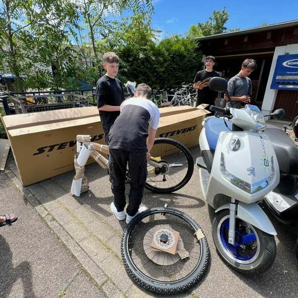 Bikes fr die Schule